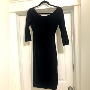 Black Forever 21 Body Con Dress with Cut Out never worn size medium